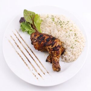 Cuisse de poulet grillé