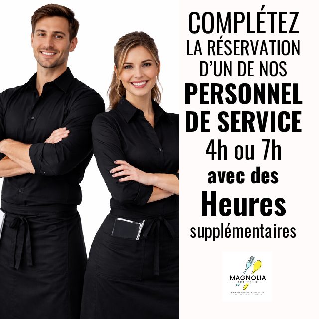 PERSONNEL DE SERVICE (L'heure supplémentaire)