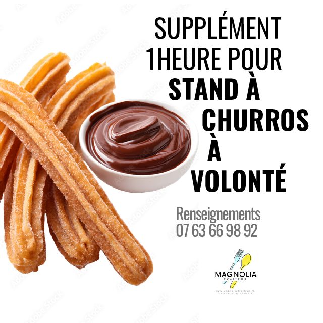 SUPPLEMENT D'1H DE STAND CHURROS